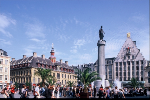 Vue de la Grand Place de Lille